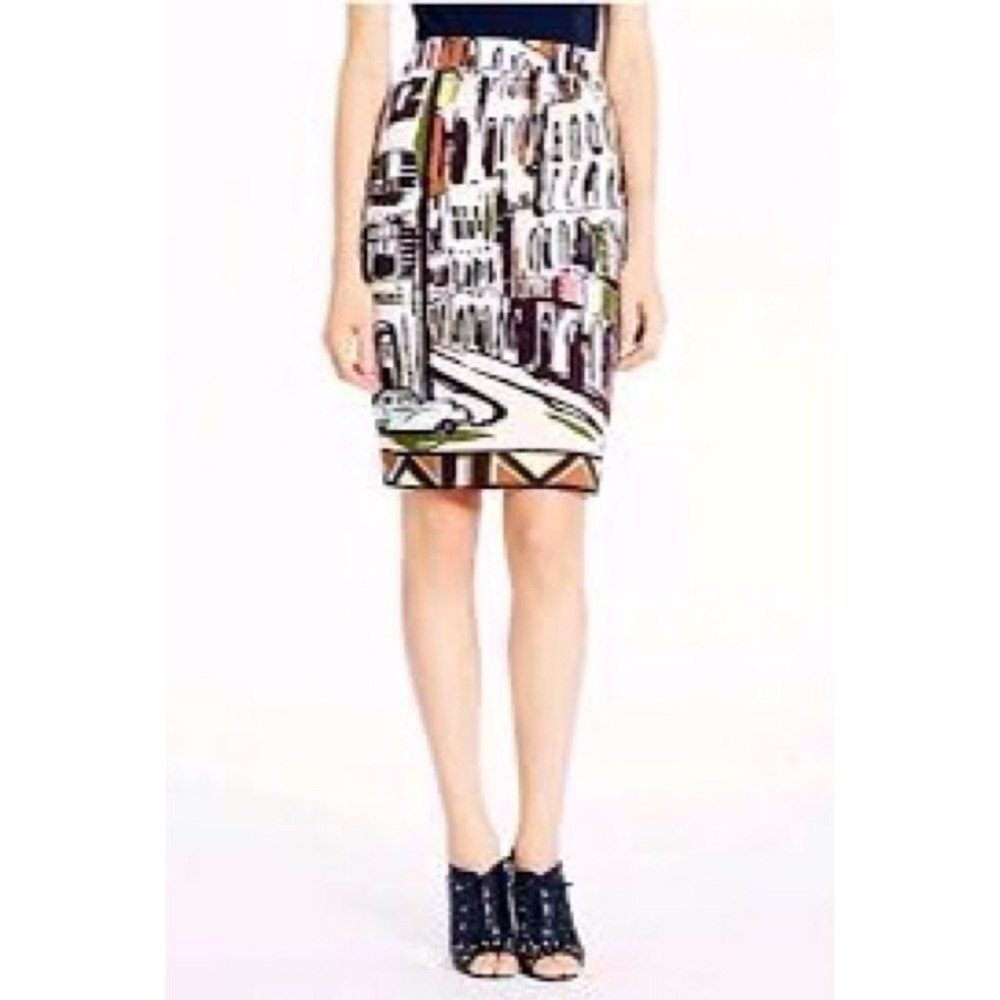 Kate Spade Cuba Havana Pencil Skirt- size 12
